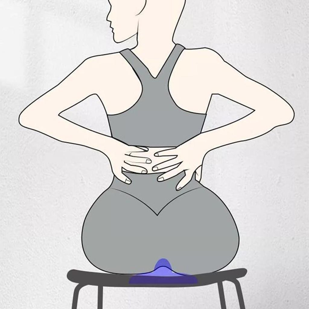 Allenatore Elettrico per i Muscoli del Pavimento Pelvico Ricaricabile Esercitatore di Kegel Cuscino Massaggiante Ergonomico Rinforzatore per i Fianchi Attrezzatura per l'Allenamento