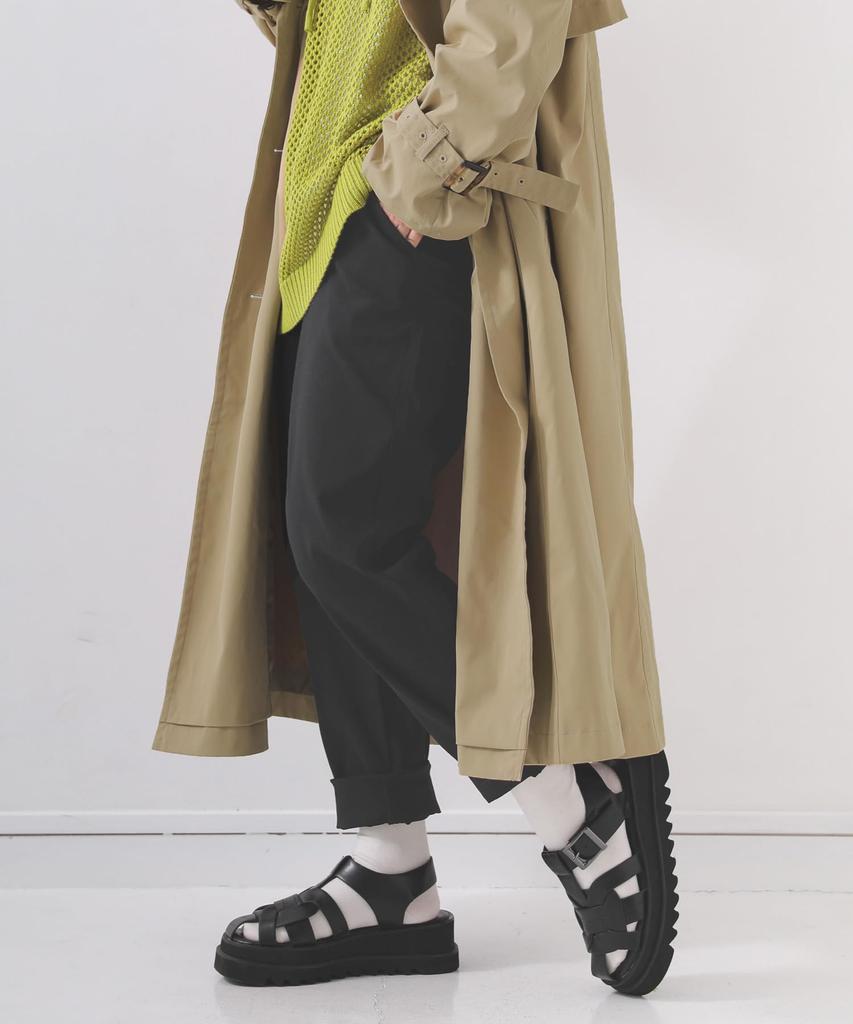 Oshare Walker Boyfriend Stretch Long Flexin Stretch Loose Large Office Work Pdn0249 n'OrLABEL Pants, Pants, Pants, Women's Bottoms, Leg-Lengthening,