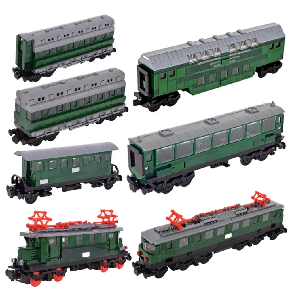 MOC Město Kreativní nápad Vlaková brzda Klasické auto Stavebnice Klasické auto Kostky Kostky Sestavené DIY Hračky