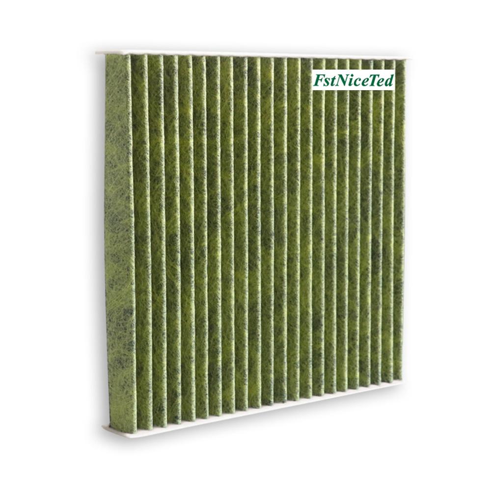 

Фильтр для кондиционирования воздуха с активированным углем желтого цвета из нетканого материала применяется к Mazda 6/Raywing/Pentium B50/B70 OE GJ6A-61-P11A Air Filter