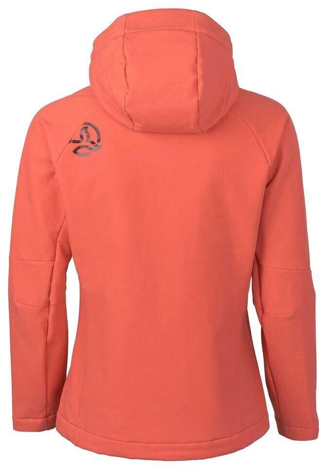 Jacket Ternua Lokkta Jacket with Hood Orange Transparent