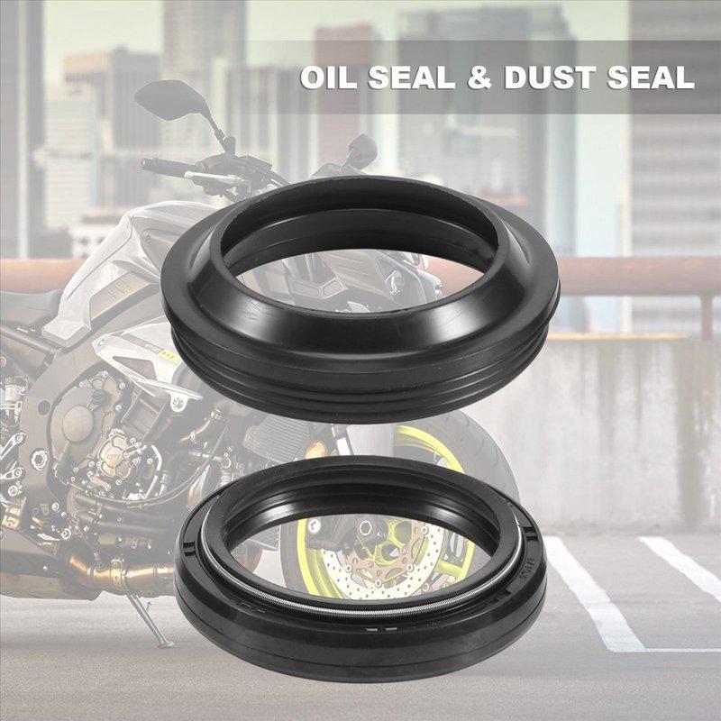 DT08 Motorcycle Front Fork Dust Seal and Oil Seal for Yamaha FZS600 FAZER YZF-R1 XT600 XT600E XT FZS 600
