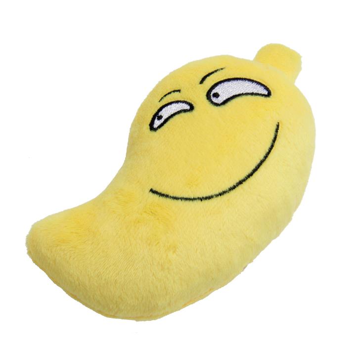Custom Eco-Friendly Cartoon Dog Chew Toys Mini Various Fruits Pet Plush Squeak Toys for Chewer