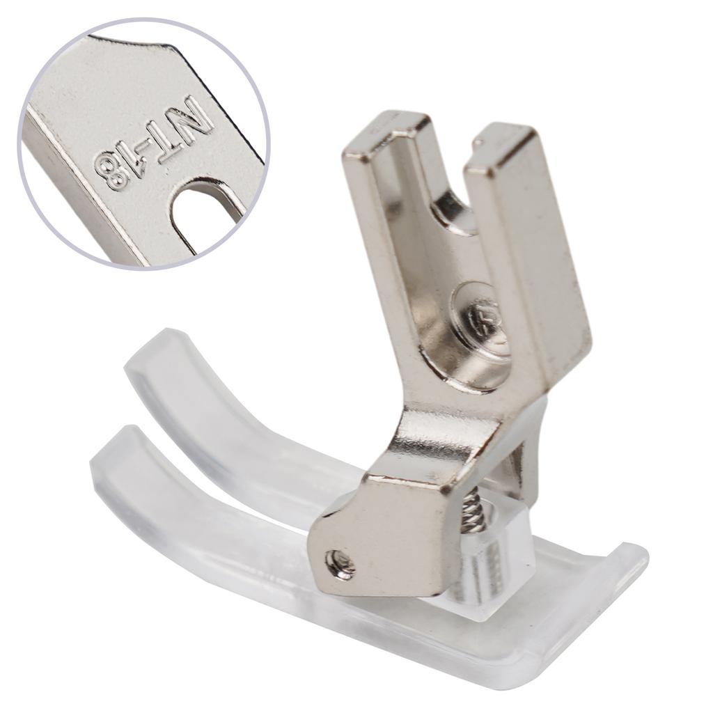 Flat Presser Foot Lockstitch Industrial Sewing Machine Flat Presser Foot Meeting Work Needs Transparent Plastic Base Plate