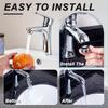 3 Piezas Aireadores de Grifo de Acero Inoxidable - Elegante Diseño de Malla Metálica, Control de Salpicaduras, Fácil Instalación para Cocina y Baño