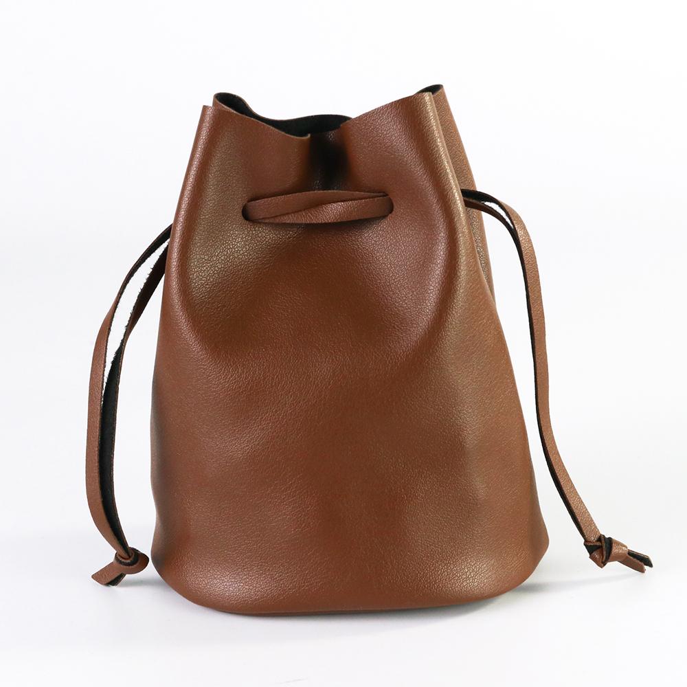 

Сумка из искусственной кожи с завязками на шнурке для игральных костей, хранения карт, ювелирных изделий, монет, кошелек коричневый