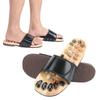 Foot Massage Slippers Pebble Stone Sandal Acupuncture Feet Relax Shoes Health Care