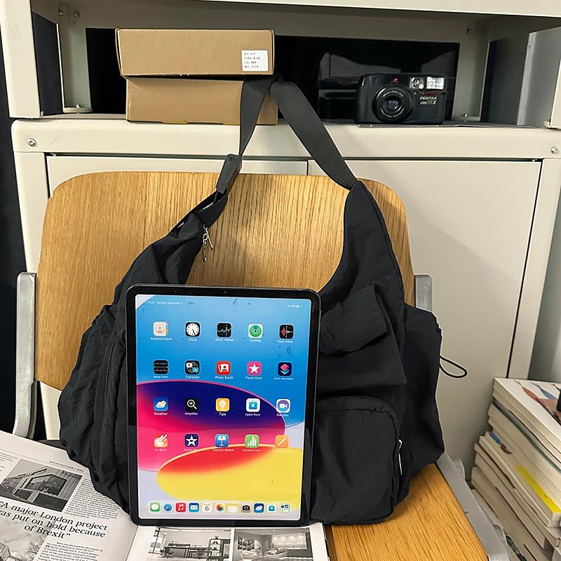 Męska torba crossbody z wieloma kieszeniami, duża pojemność, torba tote do sportów jeździeckich, damska torba na ramię