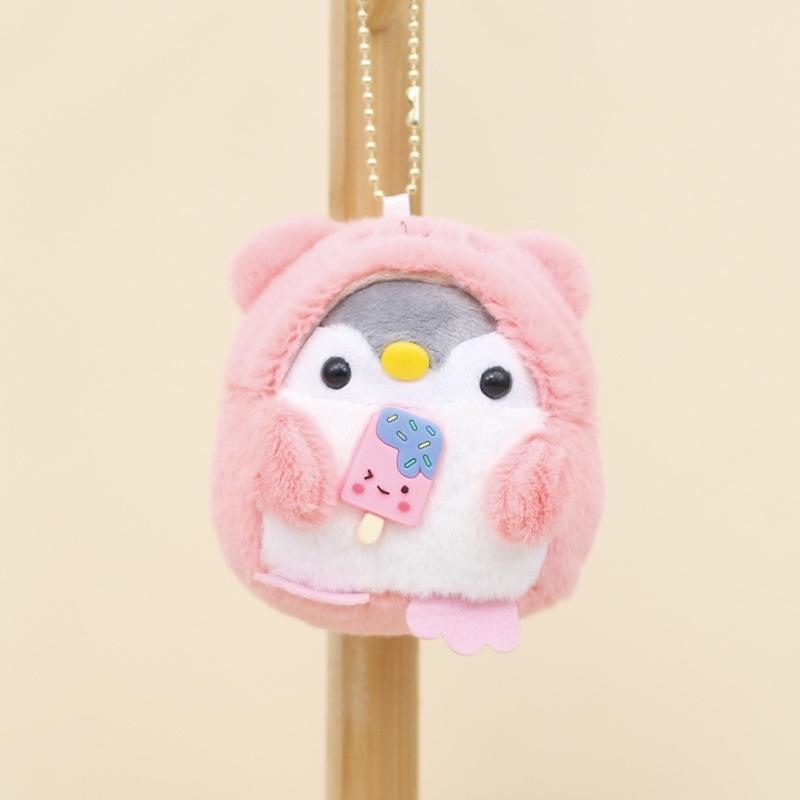 Cute Plush Penguin Keychain By Huhu Bear