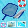 Swimming Pool Skimmer Net with 5/4/3 Aluminum Pole Sections Pool Leaf Skimmer Leaf Rake Net for Fast Cleaning Ponds Hot Tub Spas