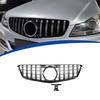 Fits Mercedes-Benz C-Class W204 Grille 2009-2014, GT Style ABS Material Original Car Replacement