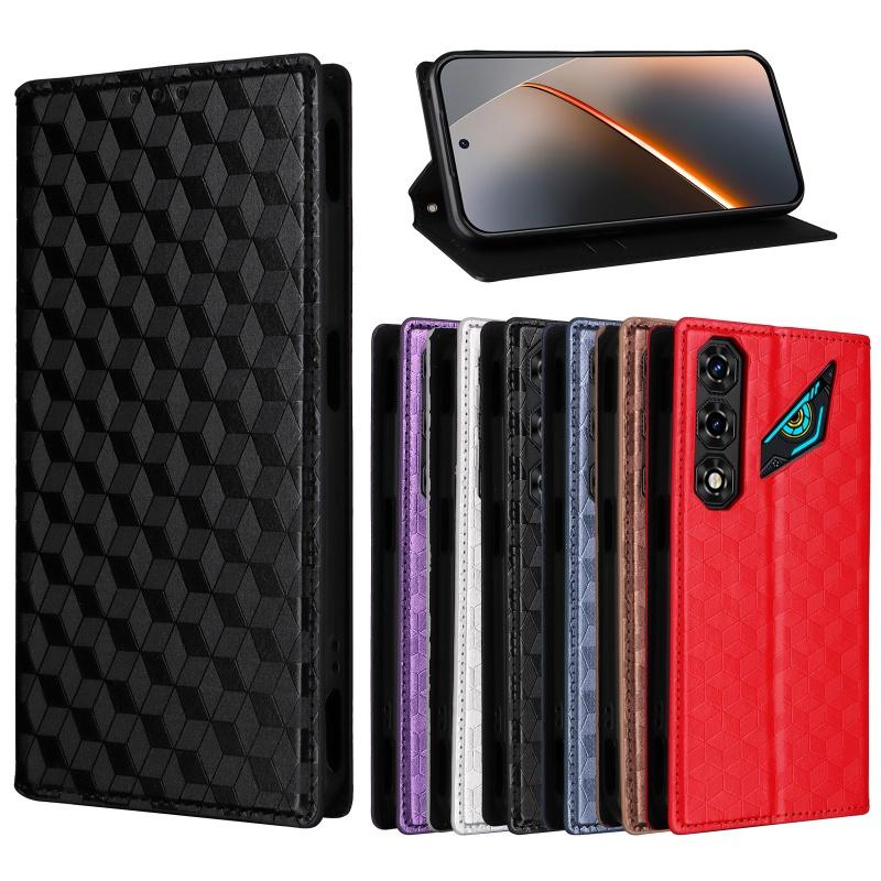 For ZTE Nubia Neo 5 5G stereoscopic lines flip wallet skin PU case purse For ZTE Nubia Neo 5 5G 3D Magnetic Phone Cover