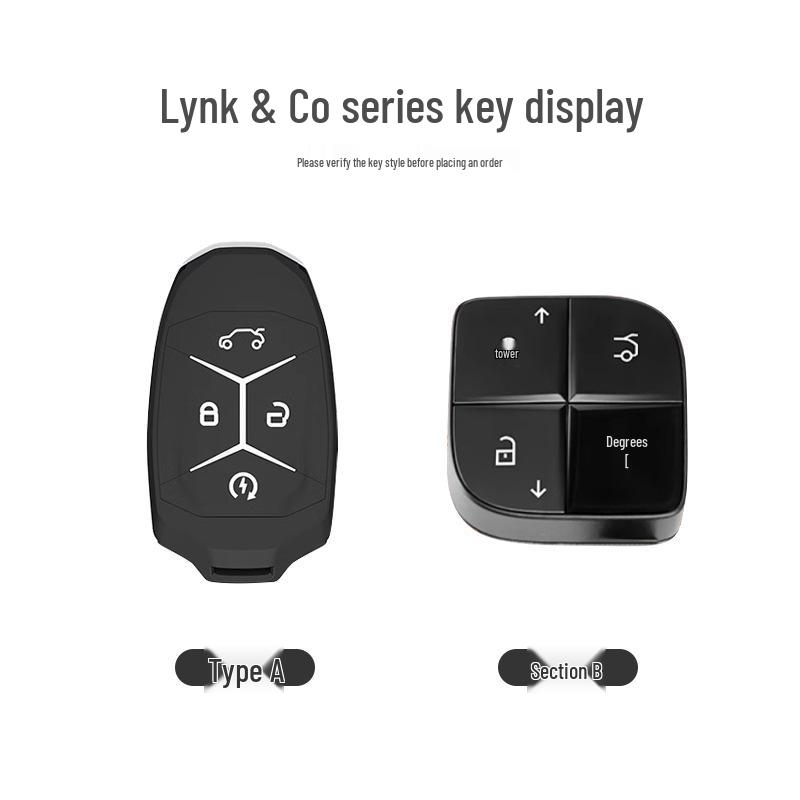 Lynk&Co 03/08 Leather Key Case for Hatchback and New Energy Models