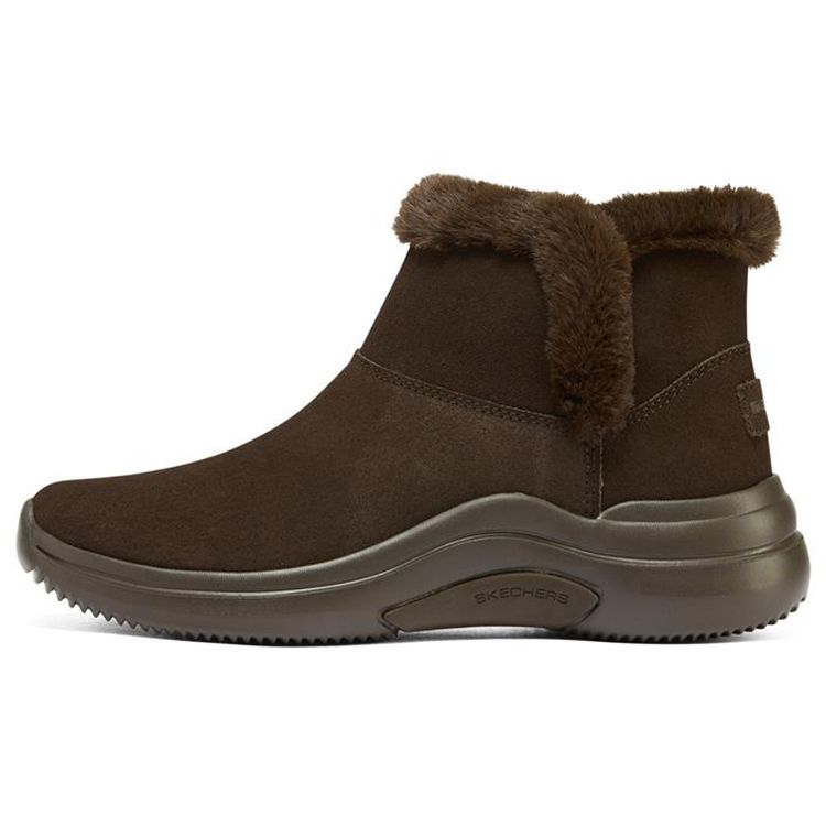 Skechers On The Go Stylish Short Snow Boots Women boots Chocolate 144250-CHOC 36