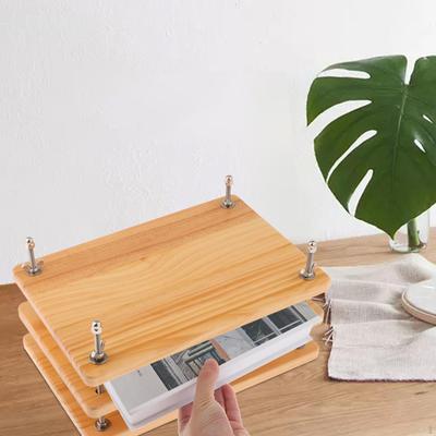 Wooden Book Presses, Binding Tool Practical Bookbinding Supplies Multiuse Presses