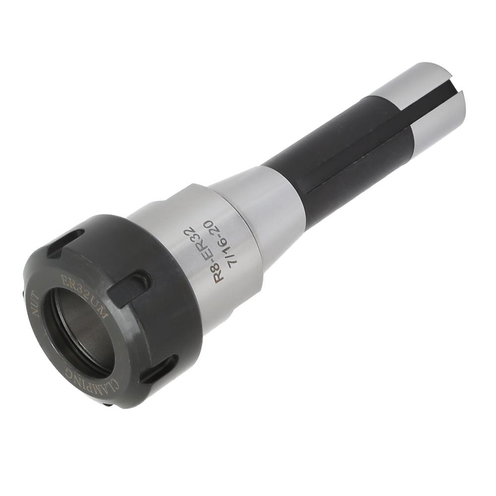 1pc R8 ER32 Collet Chuck Holder   6pcs ER32 Spring Collets CNC Milling Tool