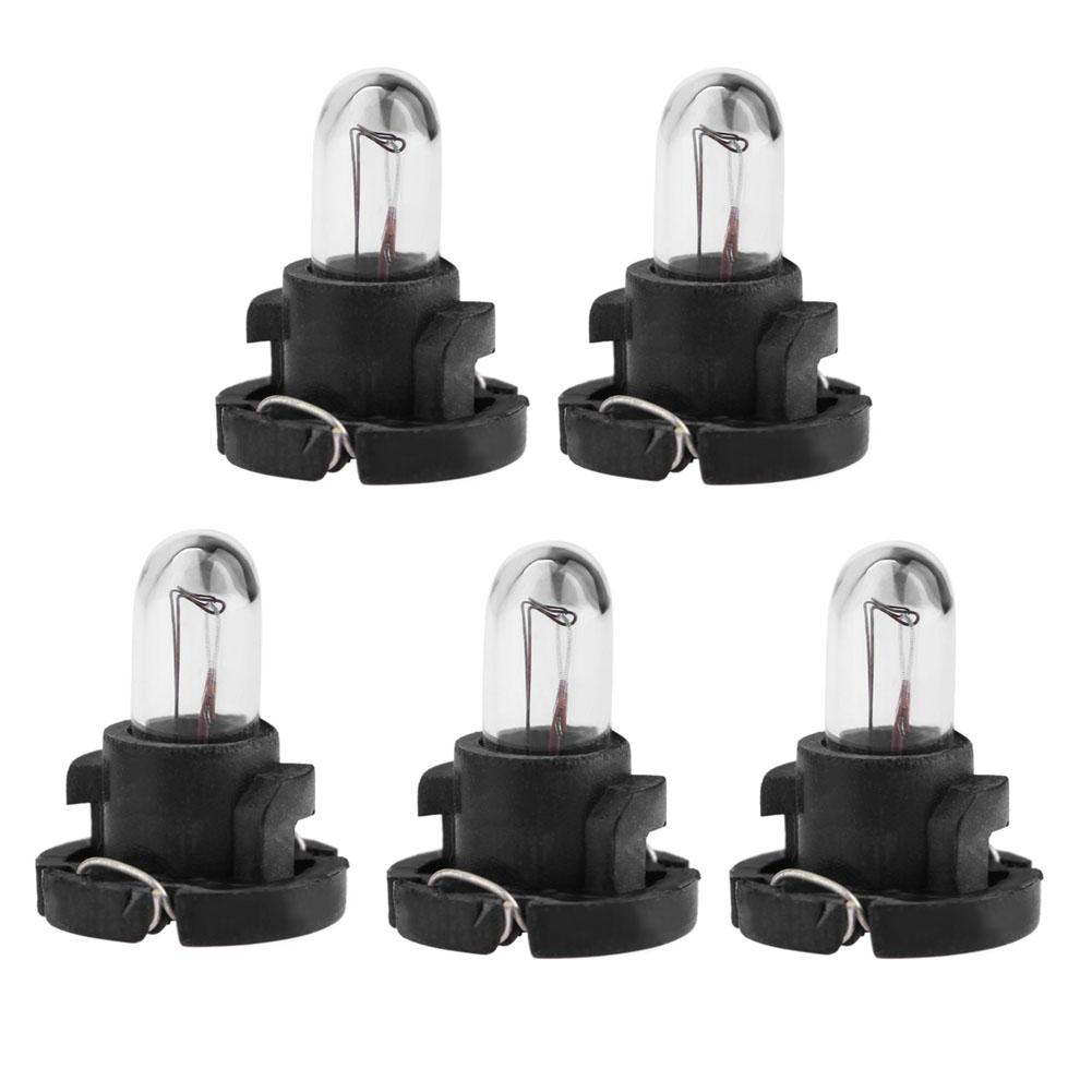 5-30pcs Vehicle Instrument Lamps Universal 12V 1.2W T4 Dashboard Lamps Auto Accessories Replacement for Toyota Honda Nissan
