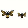 12pcs DIY 3D Bee Wall Stickers Paper Simulation Bee Decoration Small Bee Wall Painting  Wedding
