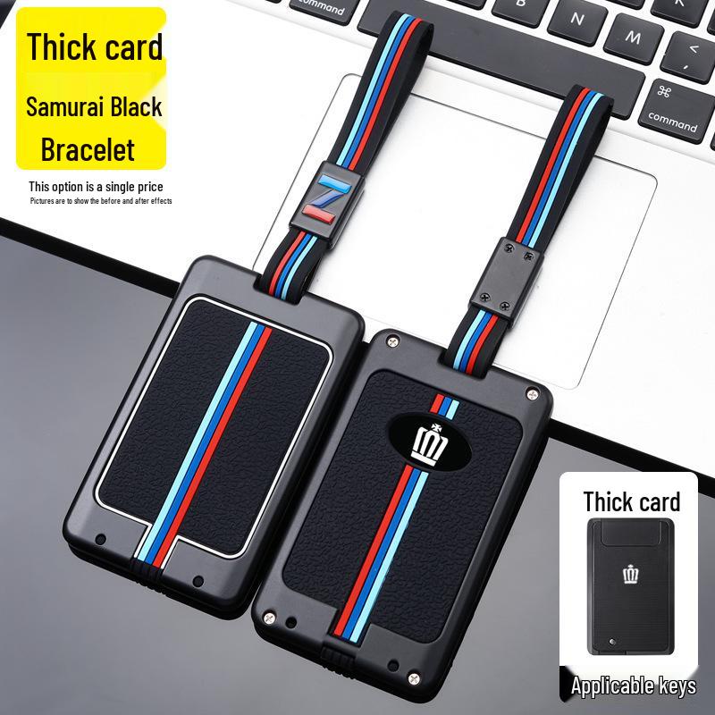 Crown Car Key Case for 12/13/14 Gen - Remote Control Protective Shell with Induction Package Buckle