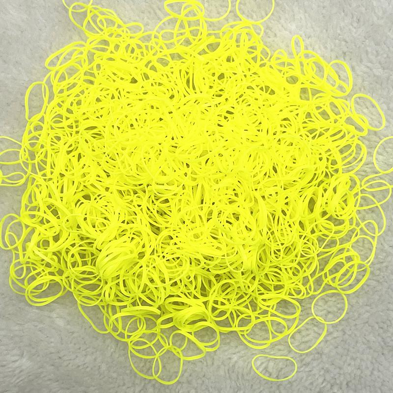 500pcs Cute Colourful Rubber Ring Disposable Elastic Hair Bands Ponytail Holder Rubber Band Scrunchies Kids Hair Accessorie