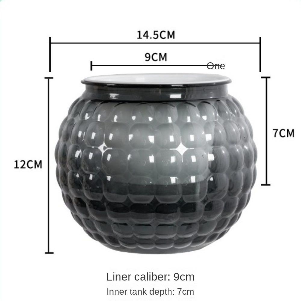 

Самополивающийся гидропонный горшок для растений, мини-плантер для суккулентов, настольная ваза для растений и цветов