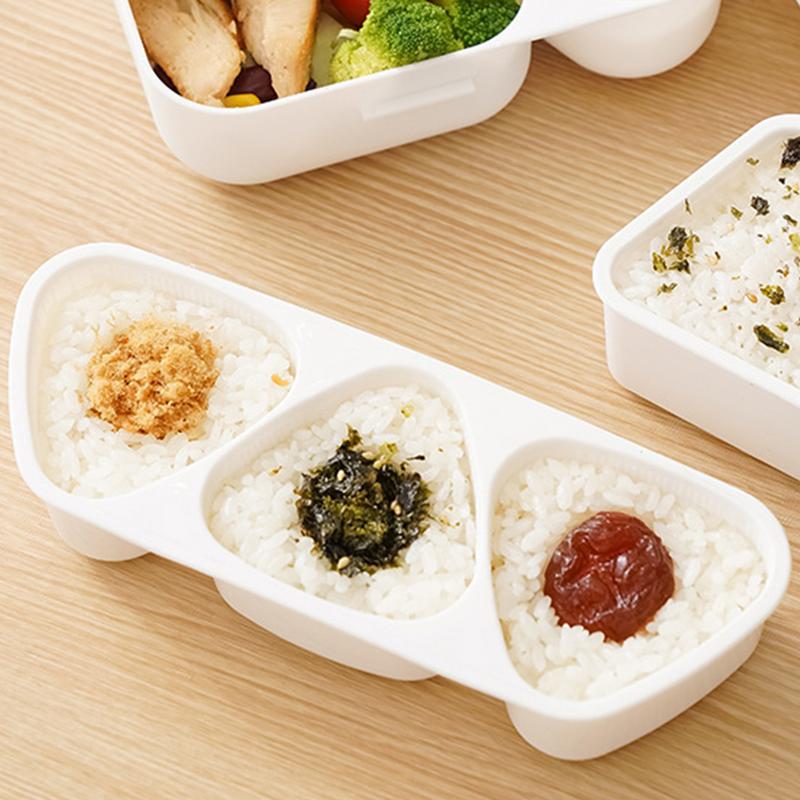Rice Ball Maker For Toddler Triangle Sushi Making Supplies Sushi Mold Shaper For Home Cooks Lunch Preparers Party Planners Food