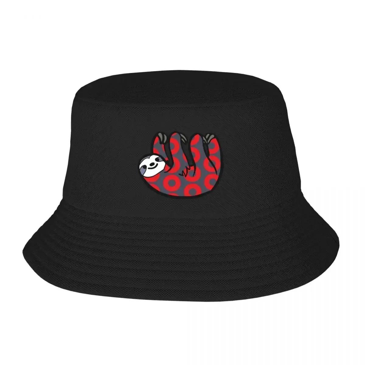

Retro Designhish - Donut Sloth Bucket Hat Black Beach Hat Hats For Unisex Women s