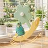 Anti Slip Bird Swing Toys Bite Resistant Climbing Ladder Toy Parrot Stand Wheel  Indoor Active Play