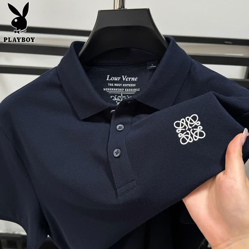 PLAYBOY Men s Cotton Polo Shirt 4XL