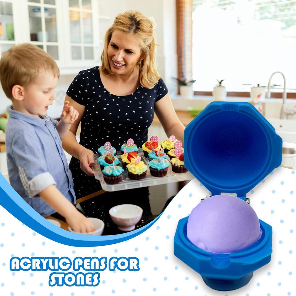 Cakepop-Form Einfacher runder Cake Pop Maker Form Einfach zu lösende Dessert-Herstellerhilfe Für Schokolade Mochi Keks Reiskugeln Geburtstag