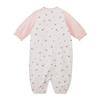 All Coverall Romper Animal Made in Japan Boy Girl Newborn Baby Preparation Baby Baby Clothes Pink [Miki House] Two-way 40-2687-683 50-70cm
