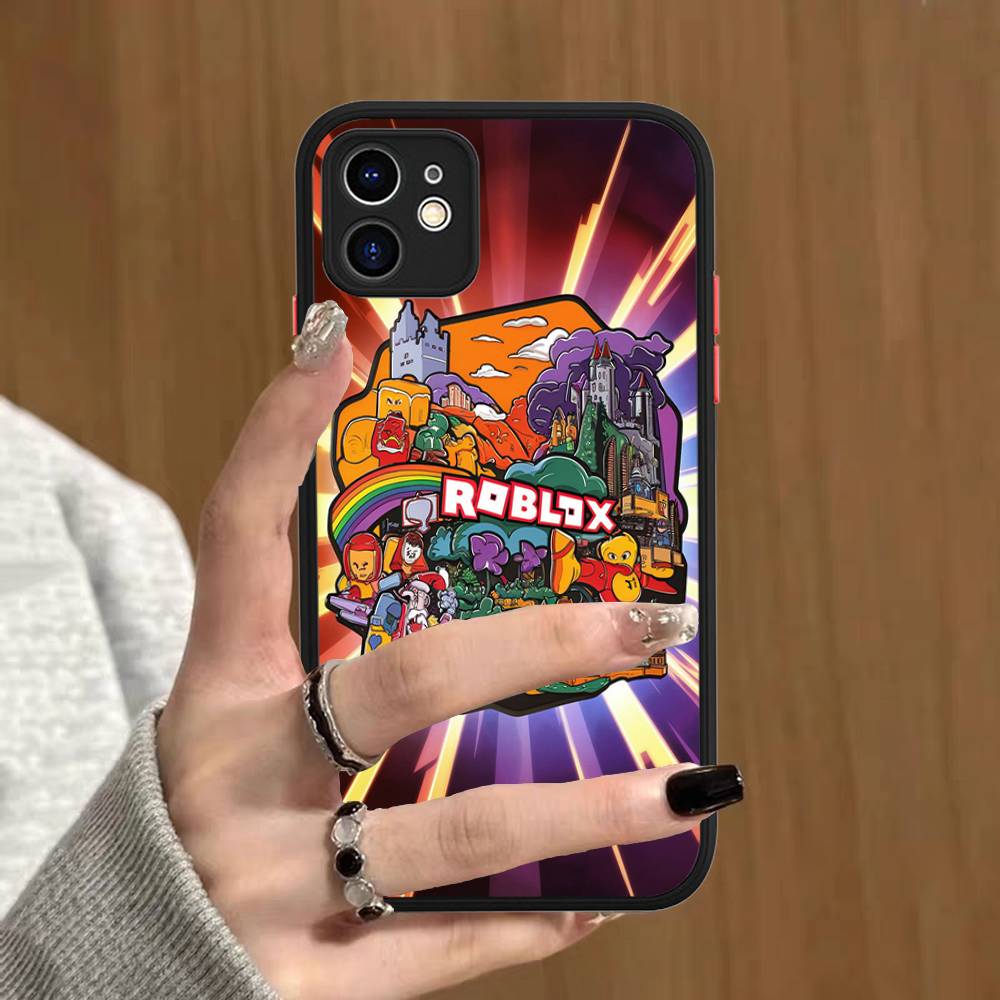 

Game R-Roblox-ES Phone Case For IPhone 16 15 14 11 12 13 Pro Max Plus 12 XS Max Back Cover Matte Case iphone 14
