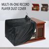 Kordelzug Spandex Staubschutzhülle für dediziertes Modell Plattenspieler Maschinenwaschbar Anti-Staub Stoffschutzhülle