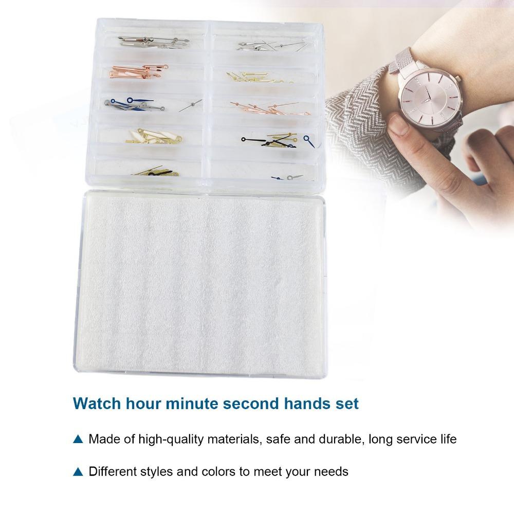 Precision Hour Hand Watch Hands Set Minute Hand Aluminium Watch Repair Parts Replacement Watch Hands Watchmaker Repair