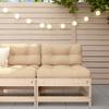 Garden Center Sofa Solid Pine Wood