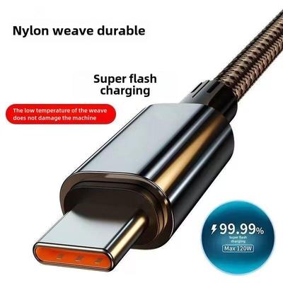 6A Super Flash Kabel ładujący typu C do telefonów Huawei, Vivo, Honor i OPPO