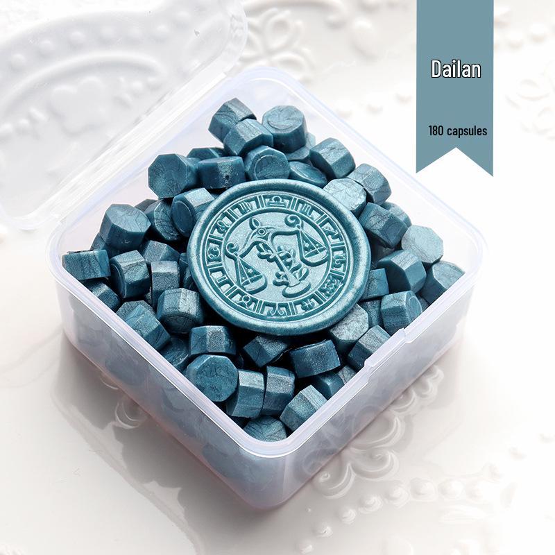Metallic Wax Granules for Sealing Stamps: Ideal for Invitations, Envelopes & Letters.
