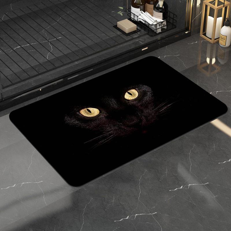 Animal Carpet Floor Mat Household Bedroom Kitchen Non-slip Mat Entry Door Rub Mat Door Mat
