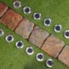 12x Solar Garden Lamp Ground Lamps LED Disc with Sensor