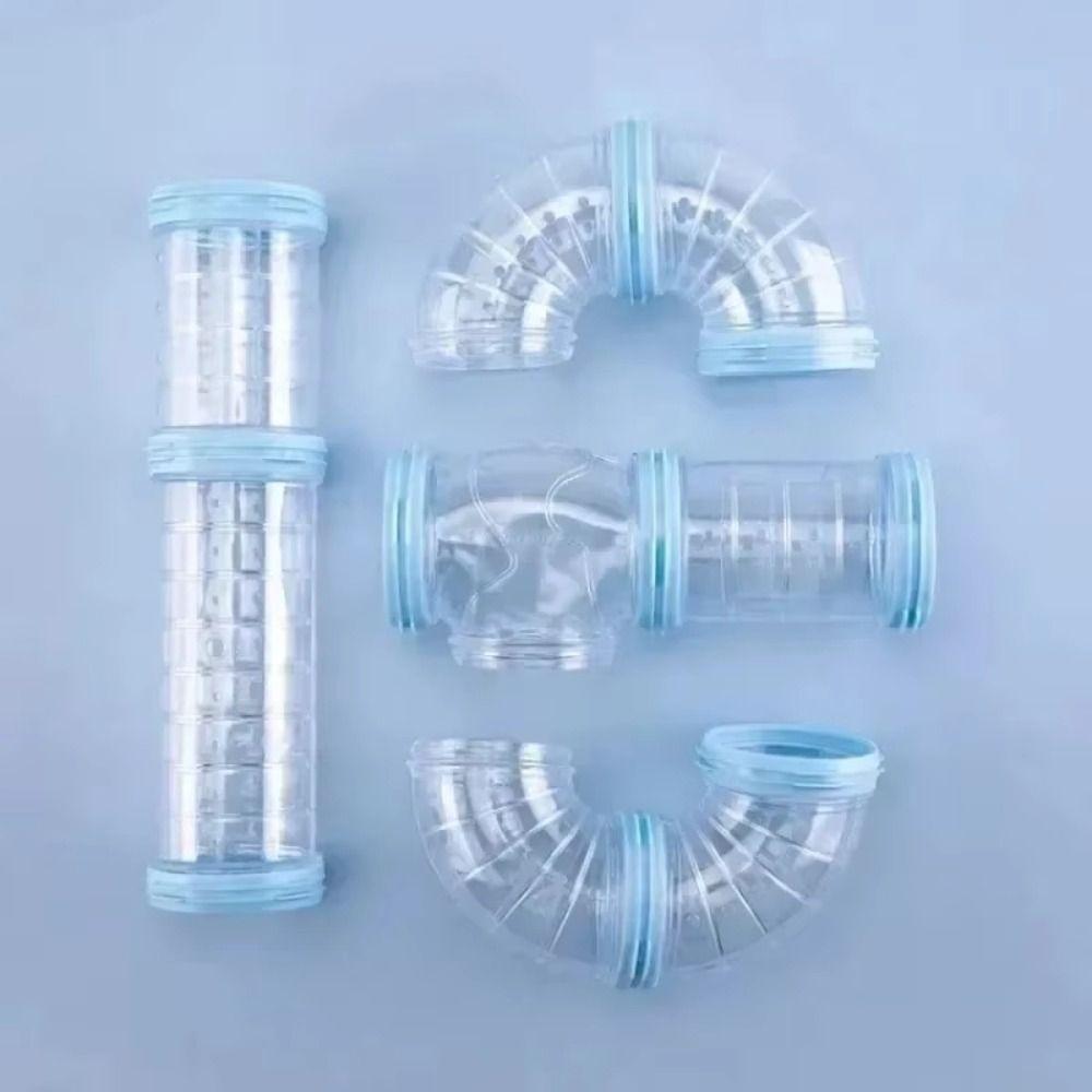 5.5cm Diam Hamster Tunnel Tubes Set DIY Hamster Movement Tunnel Small Pet Supplies