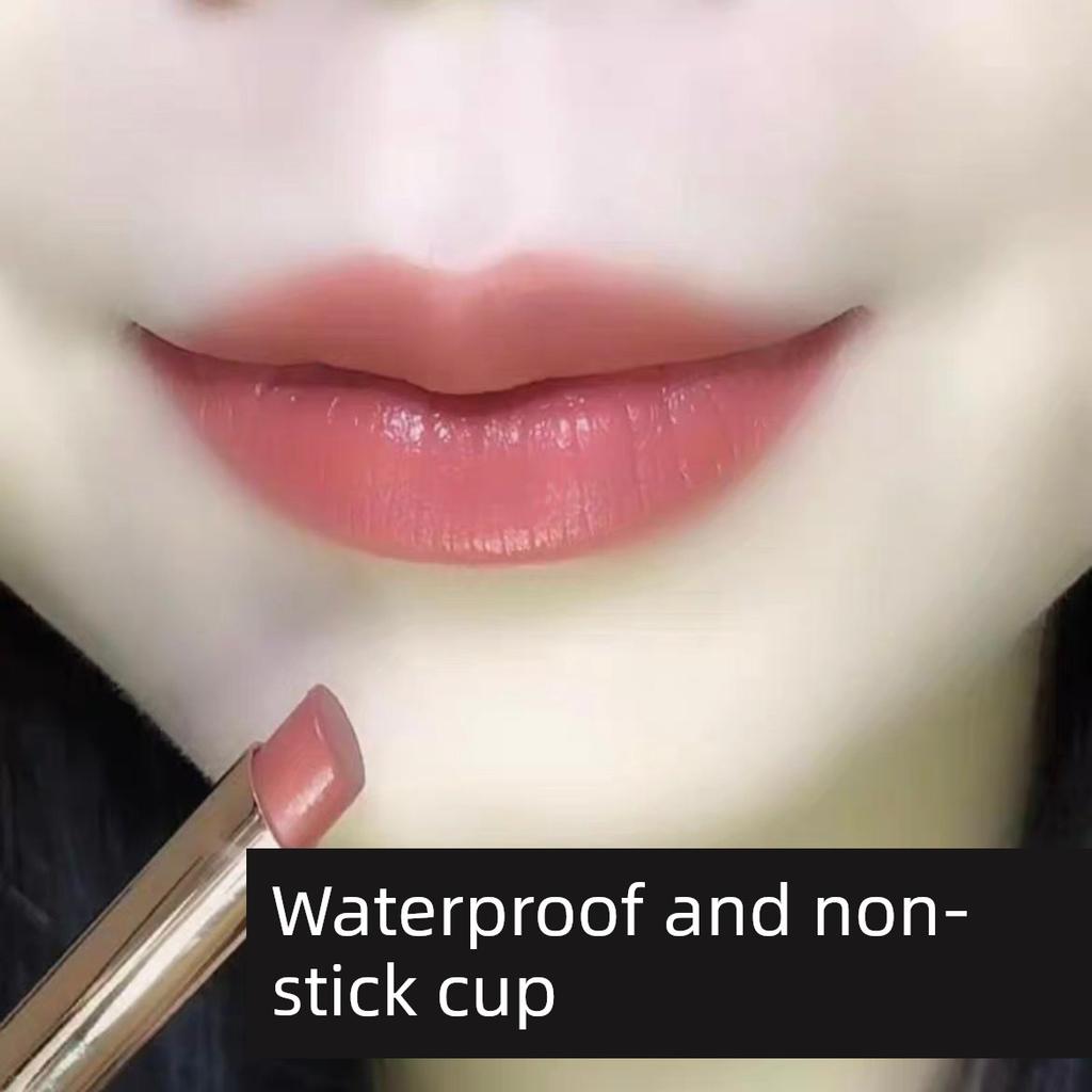 Official Genuine Bean Paste Color Non-Stick Matte Long-Lasting Natural Lipstick Moisturizing Waterproof Non-Fading Lip Gloss