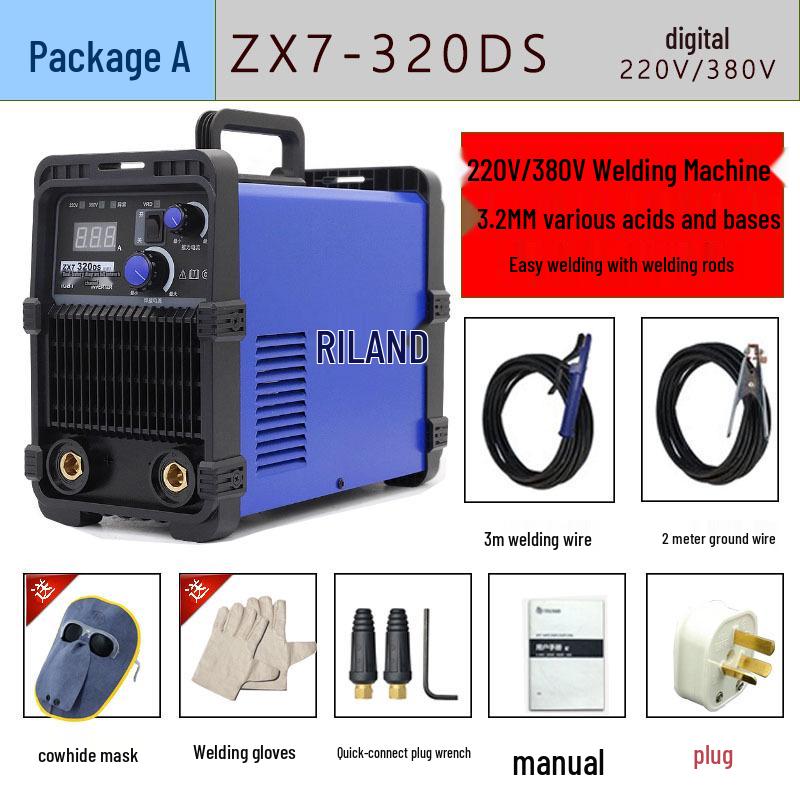 Ruiling ZX7 Series Dual Power Inverter Welder (220V/380V) Portable DC