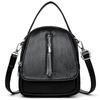 Versatile Soft Leather Portable Shoulder Messenger Bag Change Bag