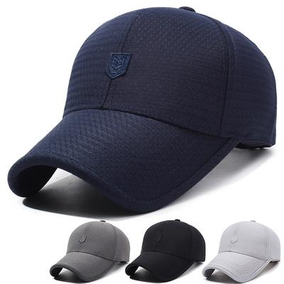Spring Summer Net Baseball Cap Outdoor Sports Peaked Cap Breathable Sunshade Cap Men's Cap
