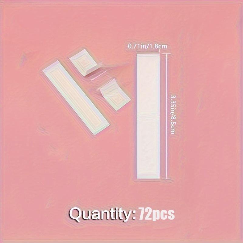 

72 Invisible Clothing Stickers, Non-Slip & No-Trace Low-Cut Bra Adhesive, Women s Underwear & Lingerie Accessories S