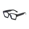 1pc Women's Box Glasses Decorative Street Wear Transparent Lens Autumn Travel School Festival Essential Accessories