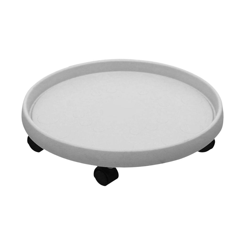 Pflanzenständer mit Rädern Runder Topf-Rollpflanzenständer mit Rädern Schwerlast-Blumentopfregal auf Rollen Wagen