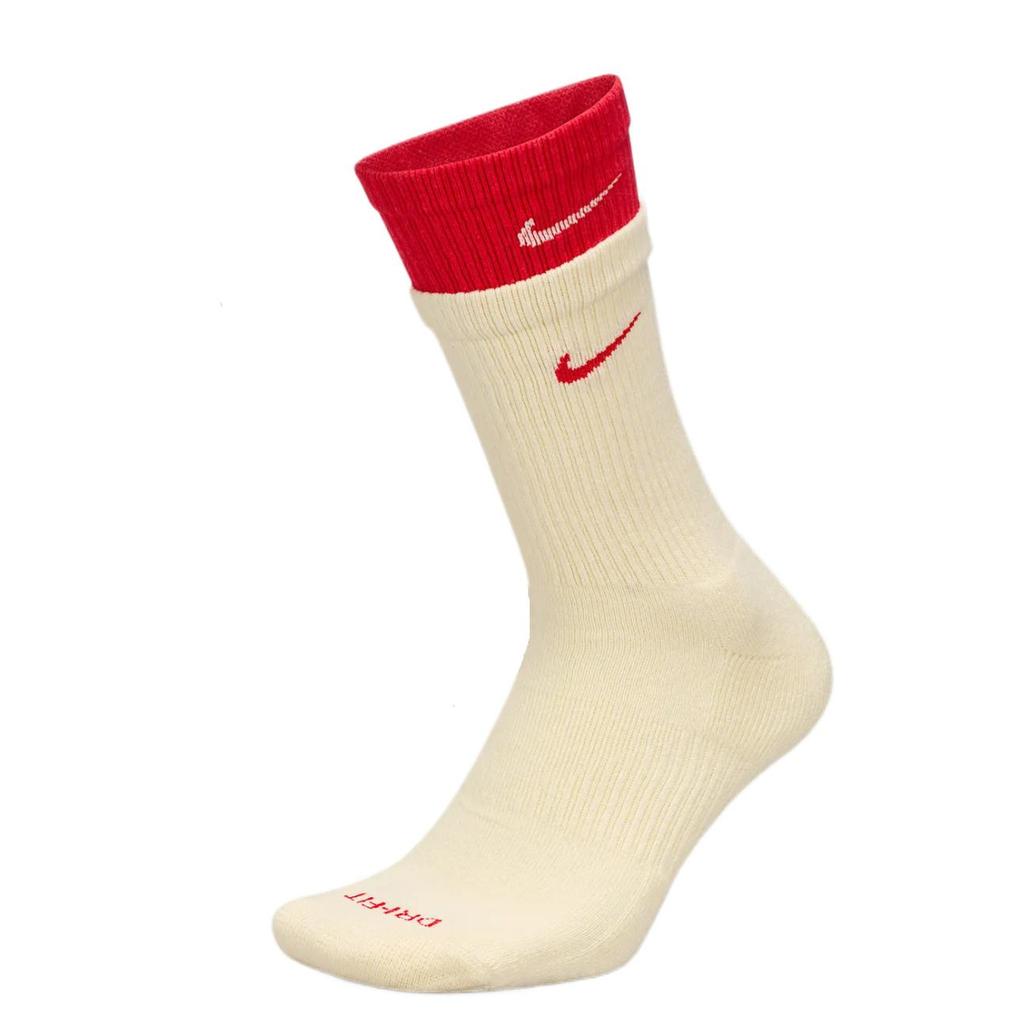 Nike Crew Socks Unisex 1 Pack Coconut Milk DD2795-113