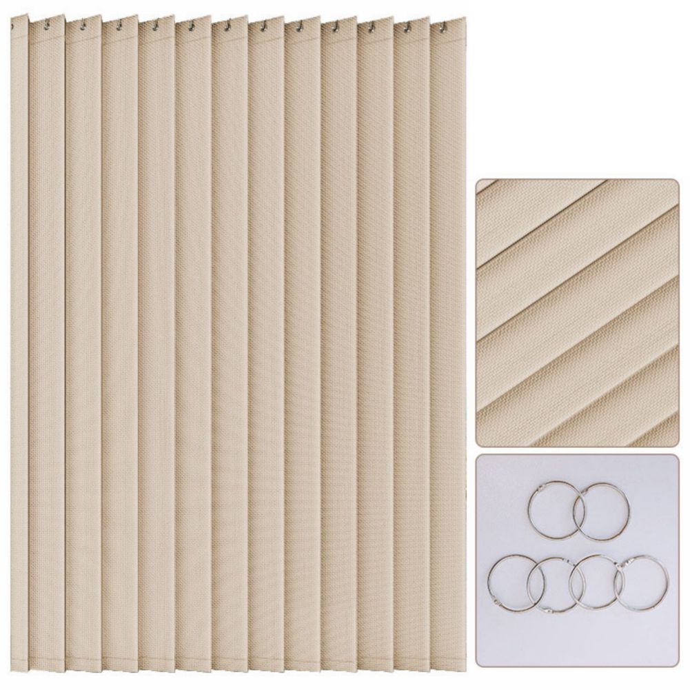 1pcs Pleated Hook-Up Blackout and Thermal Curtains