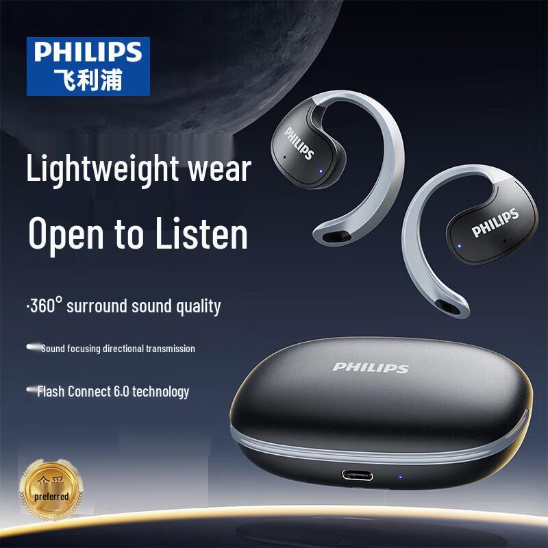 

Philips TAT2708 Open-Ear Sport Bluetooth Headphones